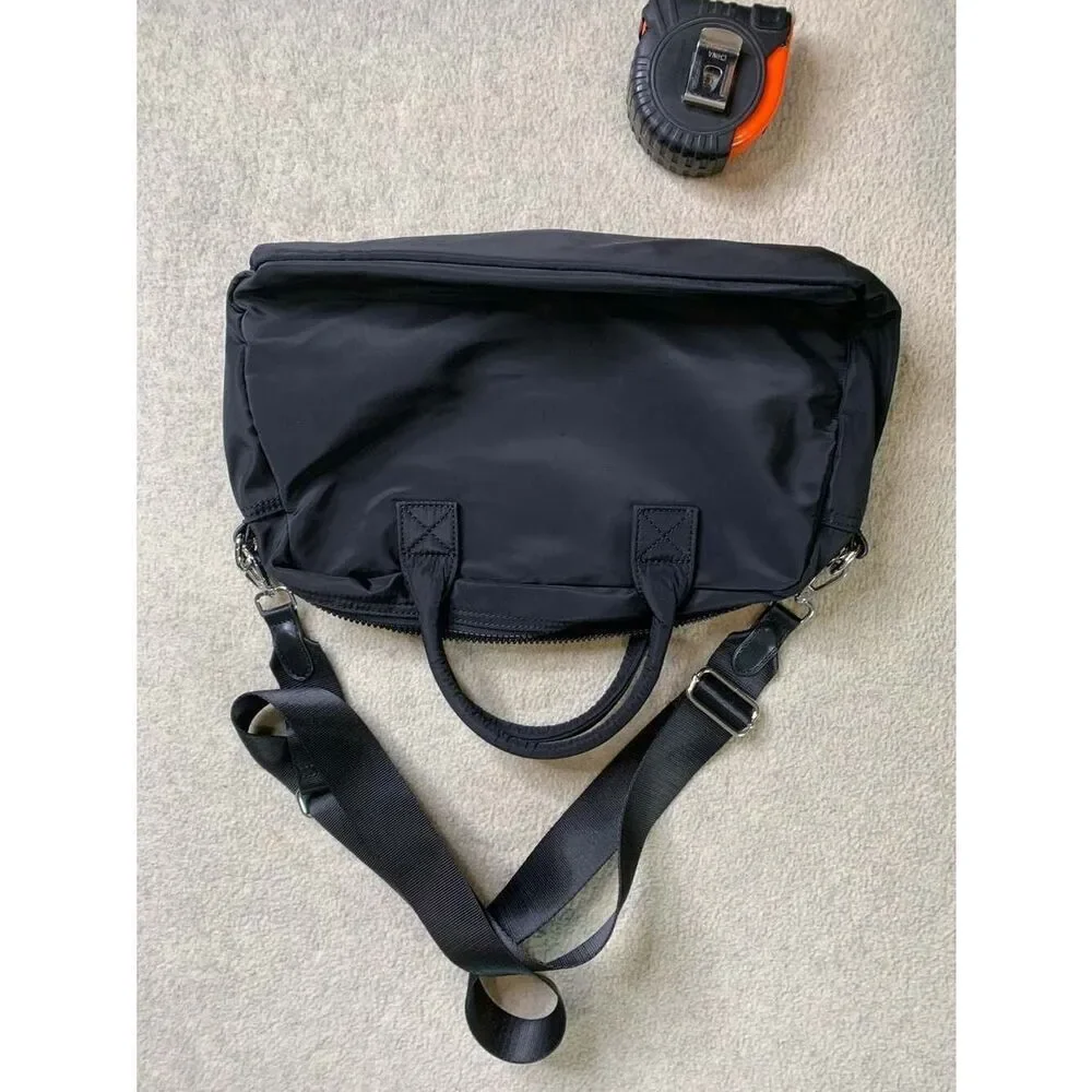 Rebecca Minkoff Ellie Nylon Diaper Travel Bag Black